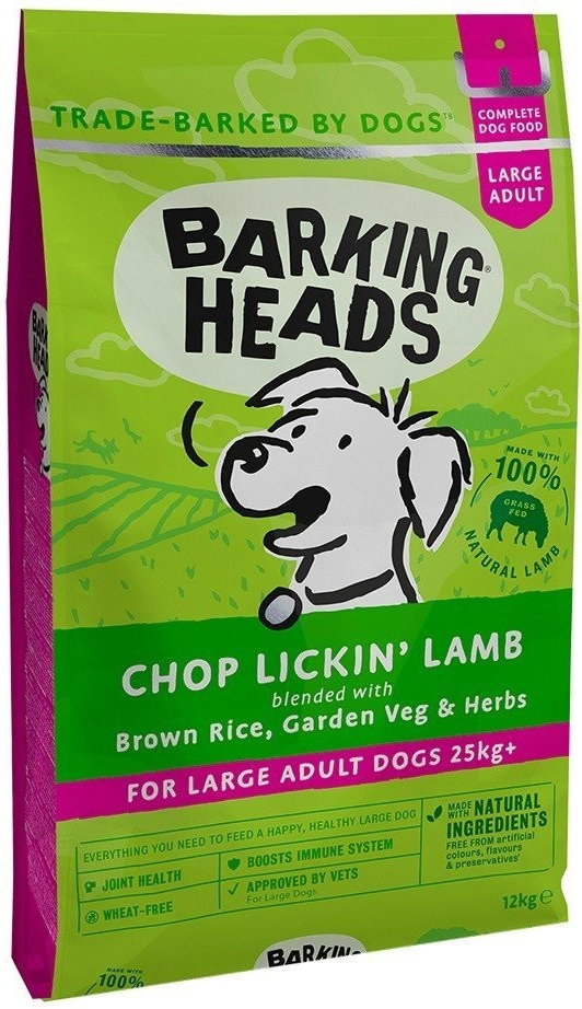 Barking Heads Big Foot Chop Lickin’ Lamb 12 kg