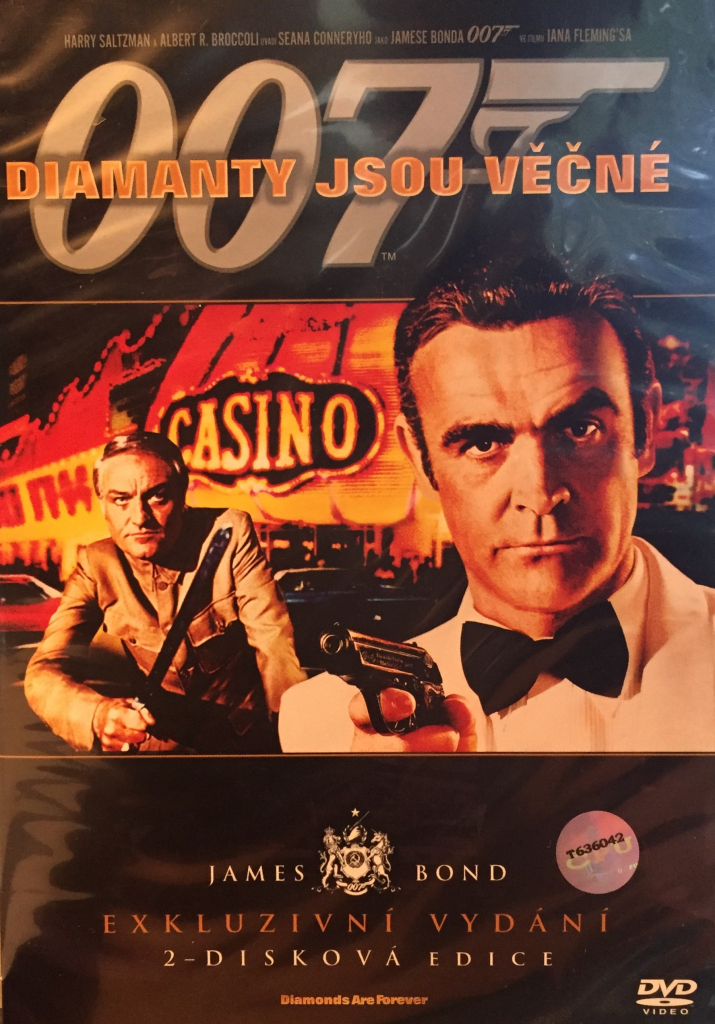 James Bond - Diamanty jsou věčné DVD