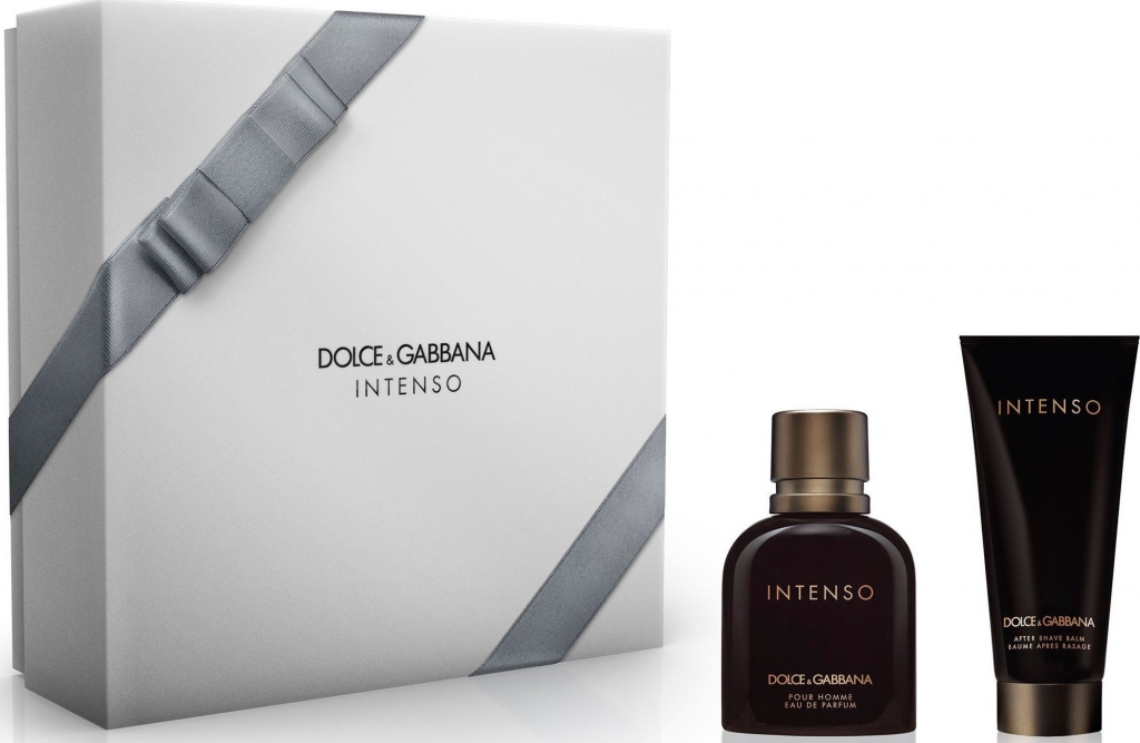 Dolce & Gabbana Intenso Pour Homme EDP 75 ml + balzám po holení 100 ml dárková sada