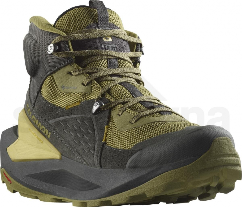 Salomon Elixir Gtx M L47295500 black dried herb southern moss