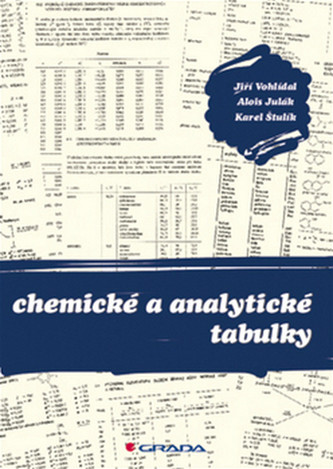 Chemické a analytické tabulky - Štulík Karel, Vohlídal Jiří, Julák Alois
