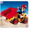 Playmobil Dítě s traktůrkem