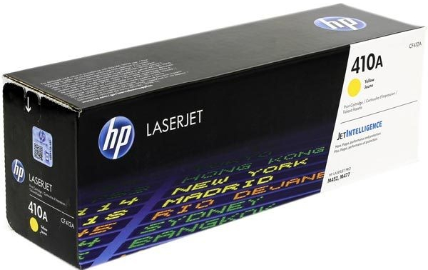 HP 410X originální tonerová kazeta žlutá CF412X