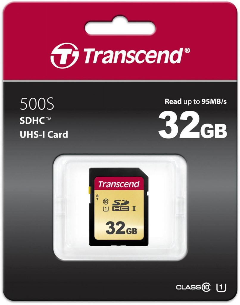 Transcend SDHC 32 GB UHS-I U1 SDC500S