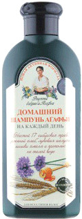 Agáthy Agafji Shampoo domácí pro všechny typy vlasů pro každý den 350 ml