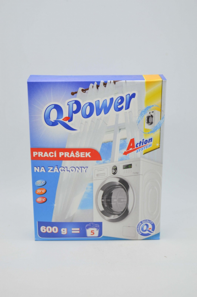 Power Q prášek na záclony 600 g