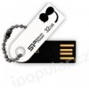 SILICON POWER 8GB USB Flash disk Touch 820/ Otočný o 360 °/ Vysoce odolný/ Bílý SILICON POWER 8GB USB Flash disk Touch 820/ Otočný o 360 °/ Vysoce odolný/ Bílý