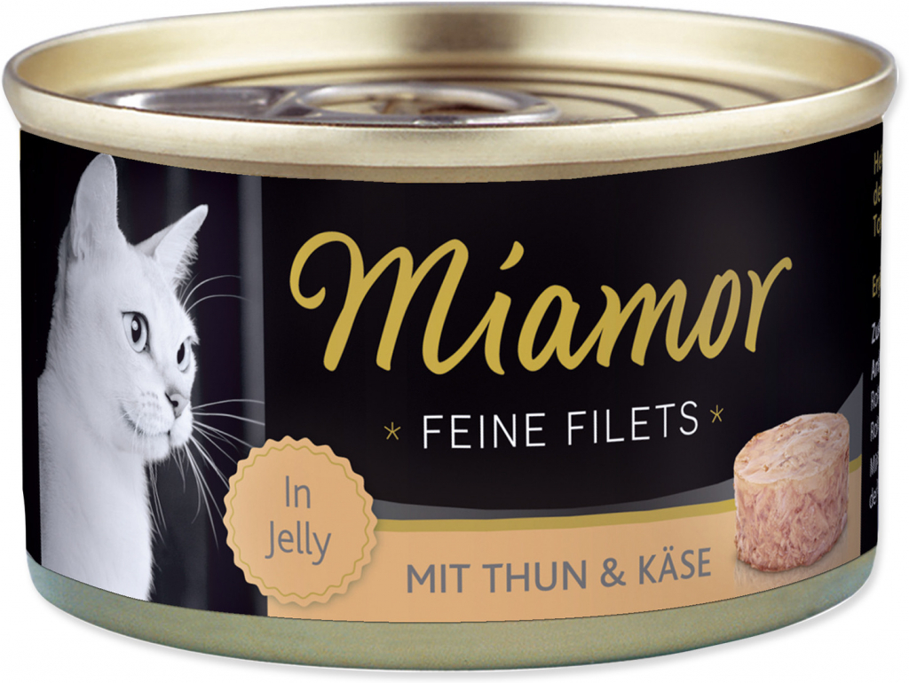 Miamor Feine Filets tuňák & sýr jelly 100 g