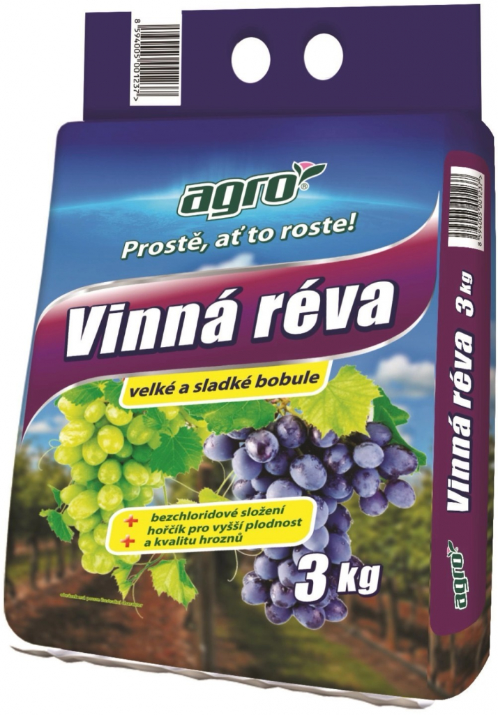 Agro hnojivo pro vinnou révu 3 kg