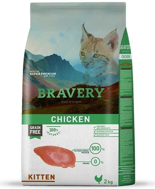 Bravery Kitten GF 2 kg