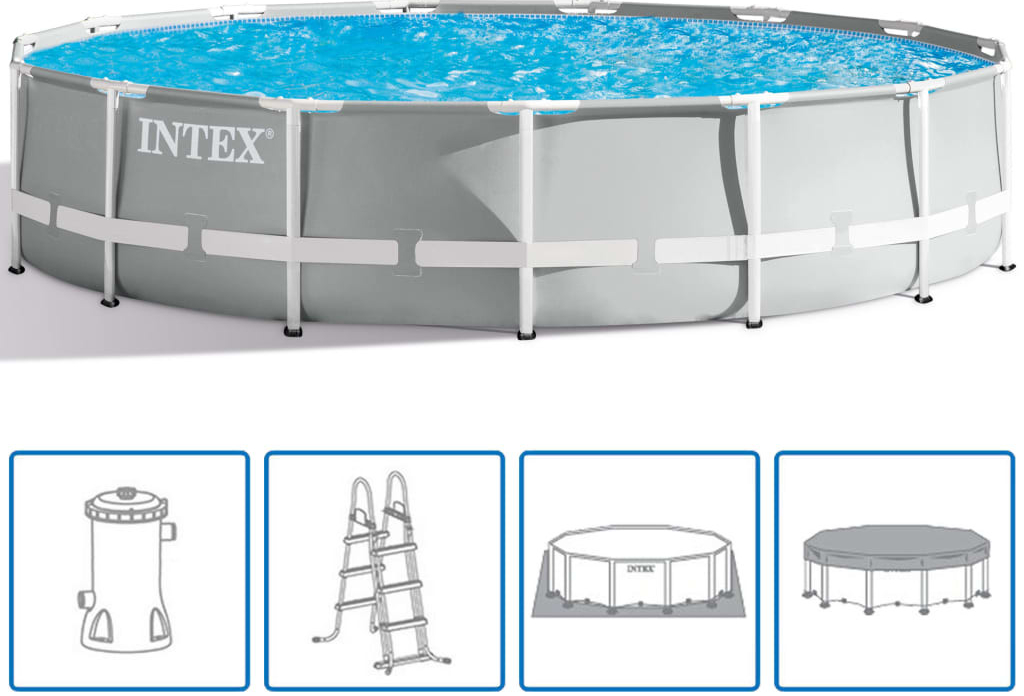 Intex Prism Frame Pools 457 x 107 cm 26724GN