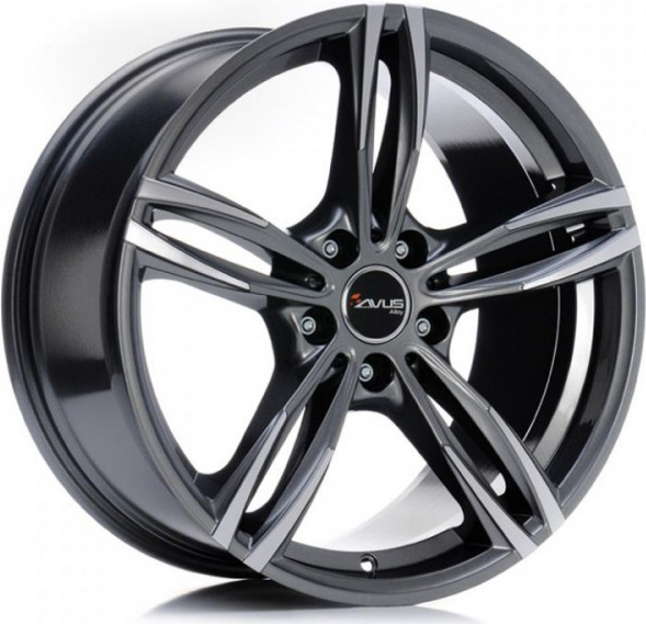 Avus Racing AC-MB3 8x18 5x120 ET30 anthracite polished