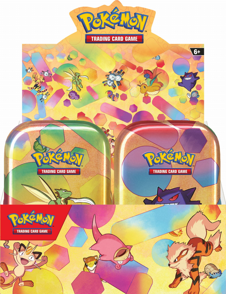 Pokémon TCG Scarlet & Violet 151 Mini Tin box