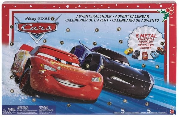 Mattel Adventní Kalendář CARS