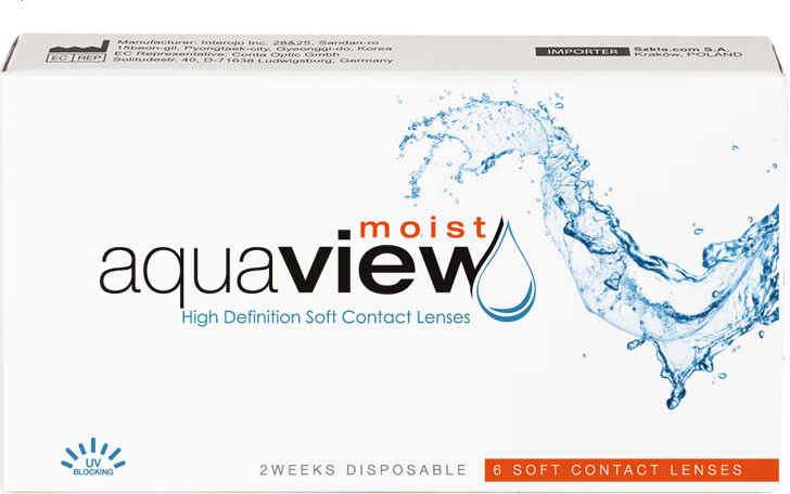 Interojo AquaView Moist 2 weeks 6 ks