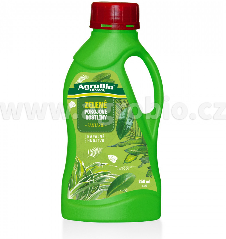 AgroBio FANTAZIE zelené pokojové rostliny 250 ml