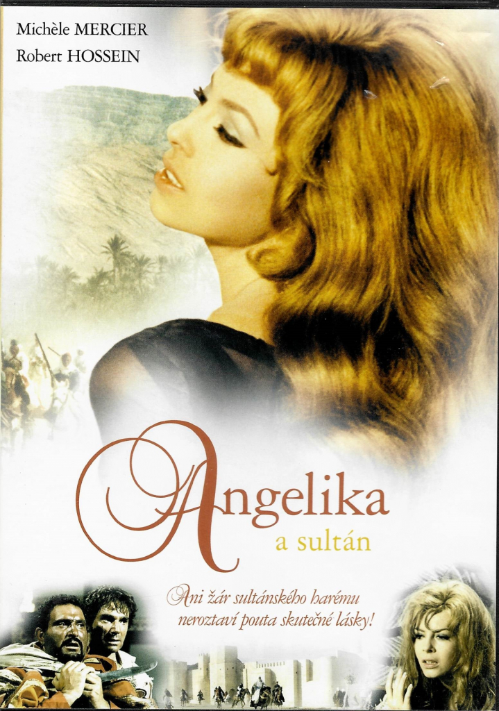 Angelika a sultán DVD