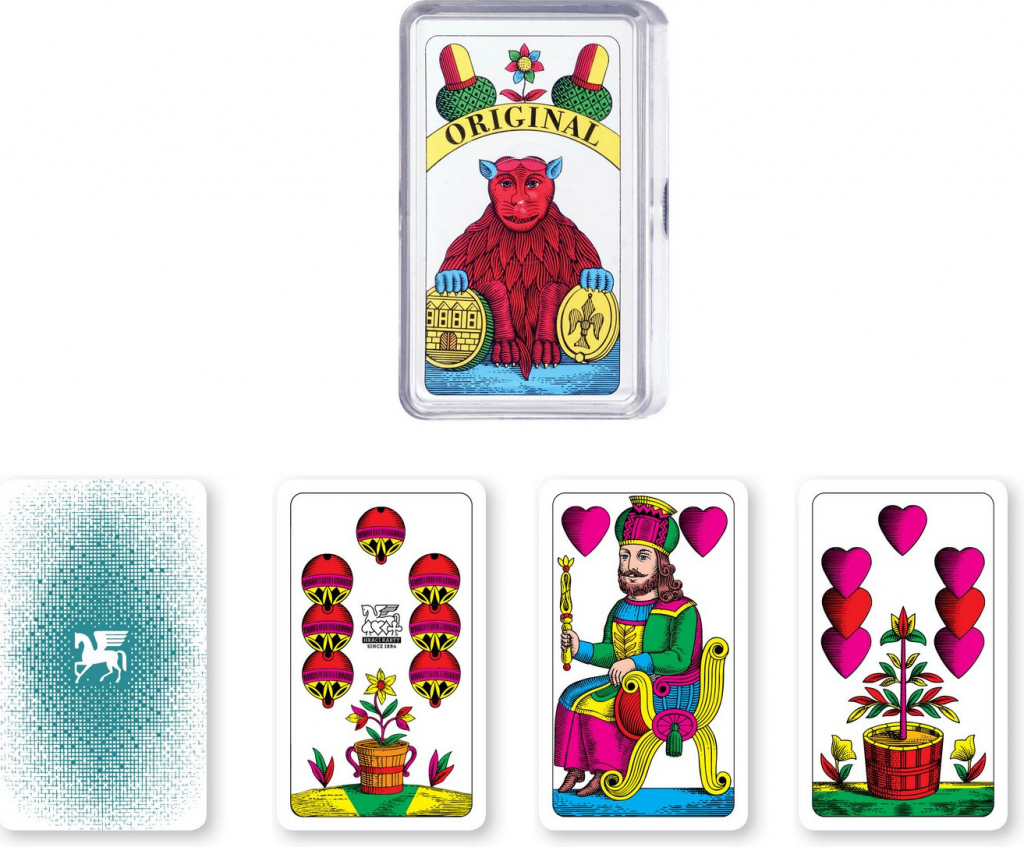 Hrací karty Mariáš jednohlavý