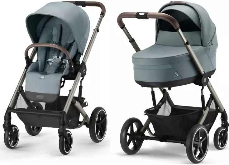 Cybex Balios S Lux Kombinovaný Sky Blue/ Rám Taupe 2023