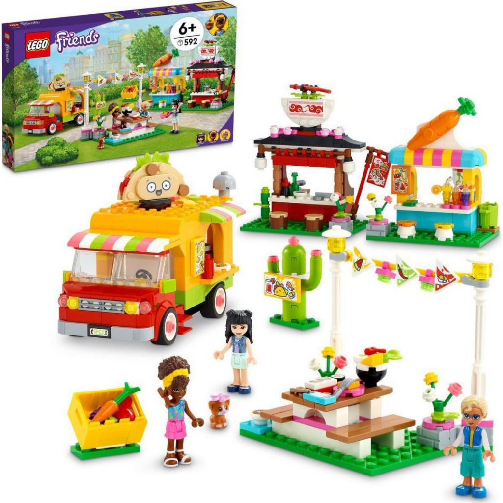 LEGO® Friends 41701 Pouliční trh s jídlem