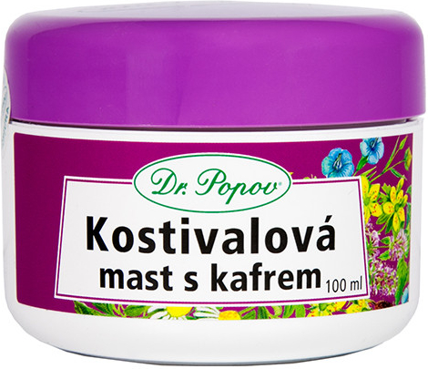 Dr. Popov Kostivalová mast s kafrem 100 ml