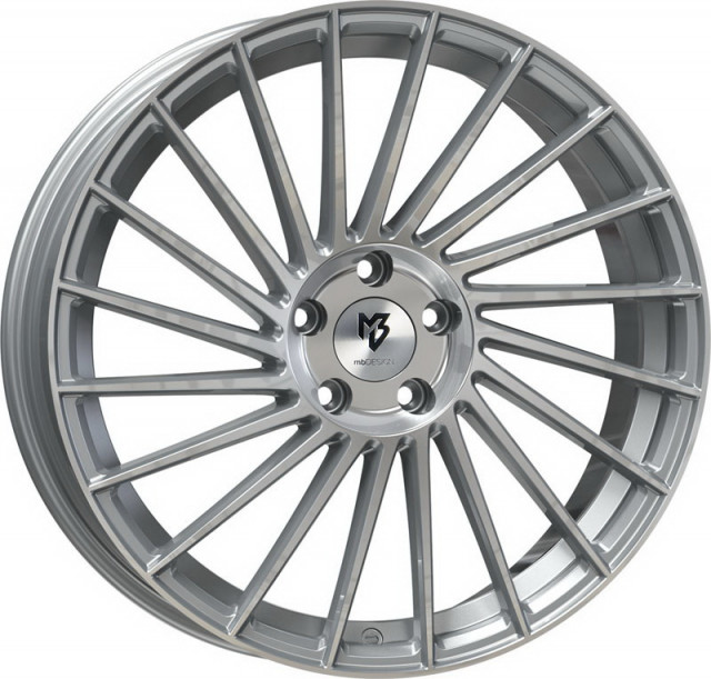 mbDESIGN VR3 8,5x19 5x114,3 ET45 silver