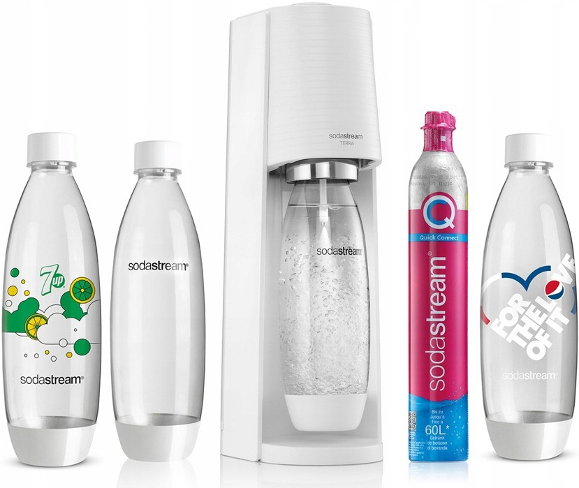 Sodastream Terra bílá Limited edition