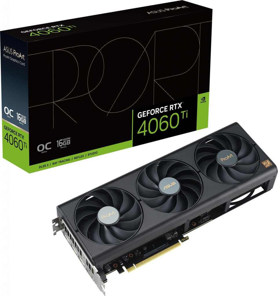 Asus ProArt GeForce RTX 4060 Ti OC edition 16GB GDDR6 90YV0JH2-M0NA00