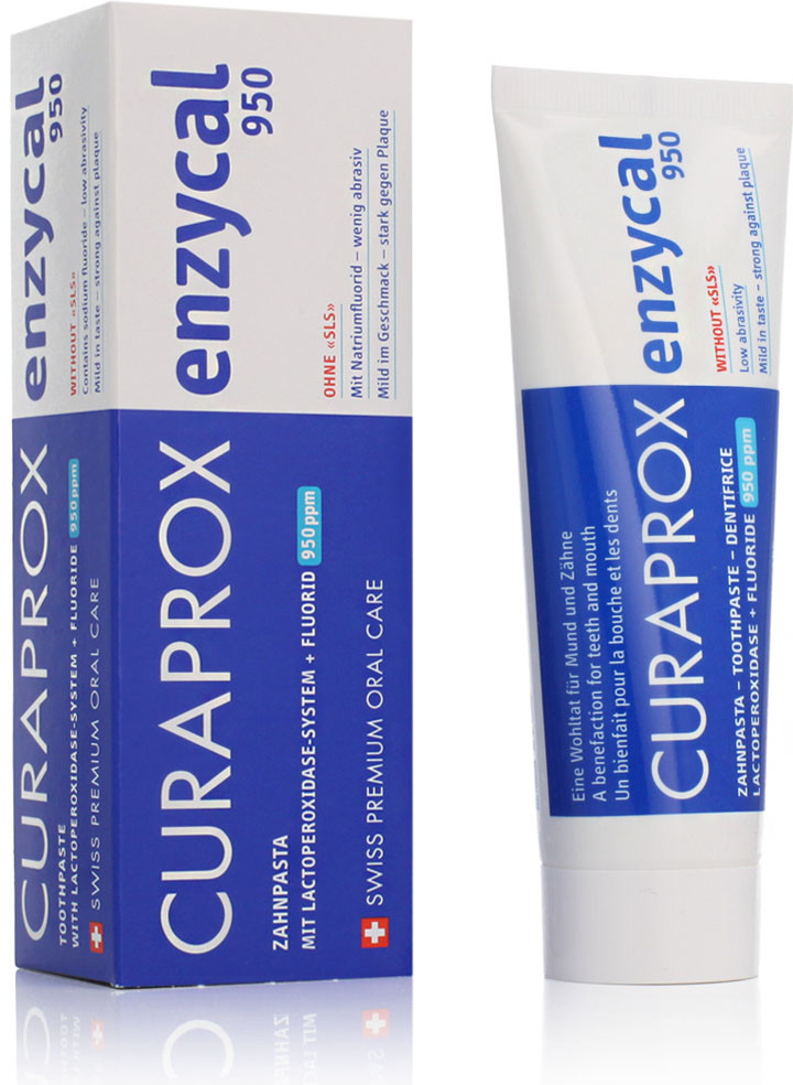 Curaprox Enzycal 950 ppm zubní pasta 75 ml