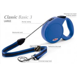 Flexi Comfort 3 5m/50kg lanko černé