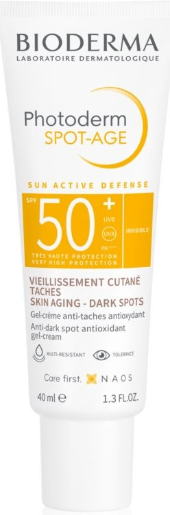 Bioderma Photoderm Spot-Age gelový krém na opalování SPF50+ 40 ml