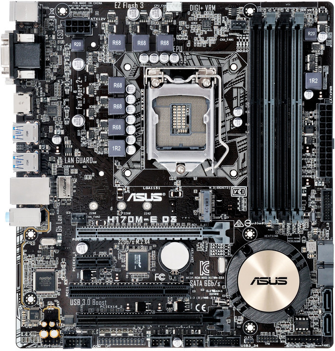 Asus H170M-E D3