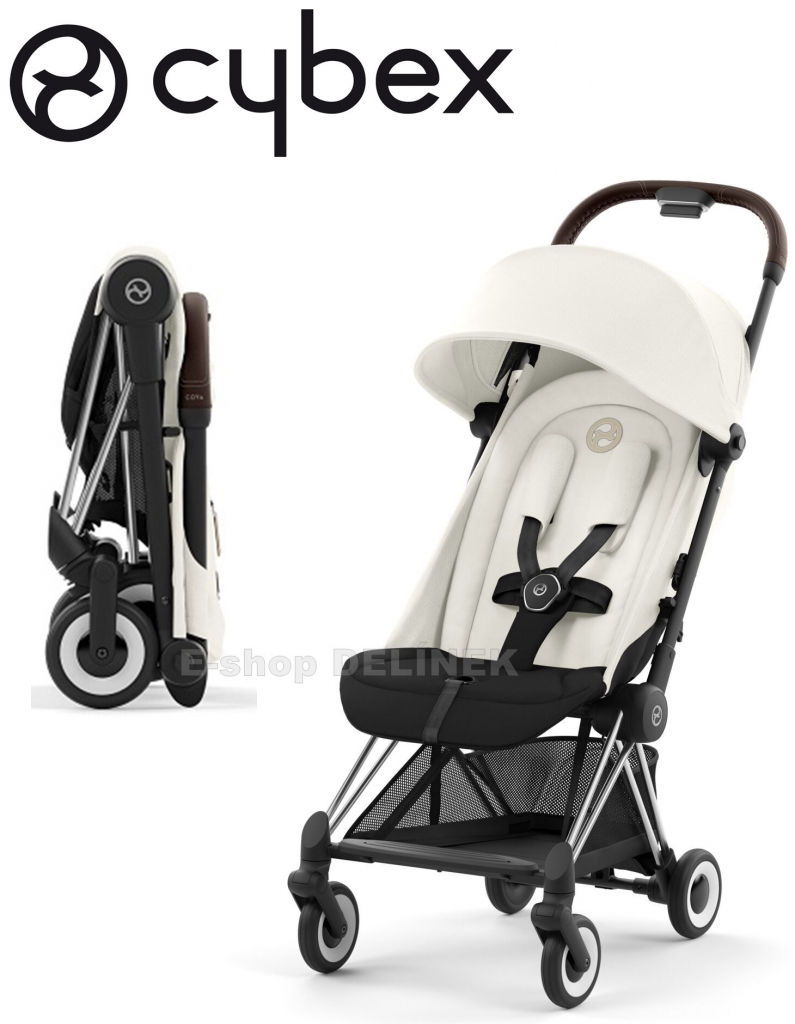 Cybex Coya Chrome Brown Off White 2023