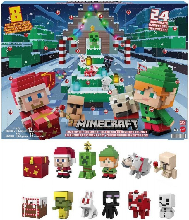 Mattel Minecraft Adventní kalendář