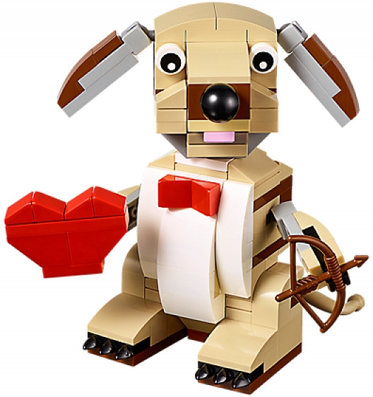 LEGO® 40201 Valentine\'s Cupid Dog