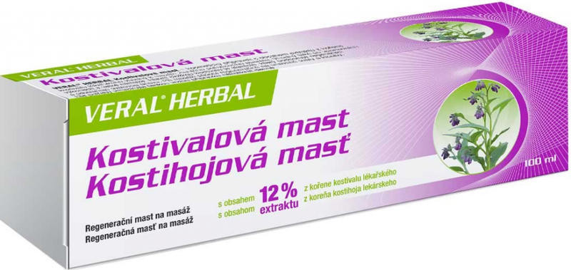 Herbacos Veral Herbal kostivalová mast 100 ml