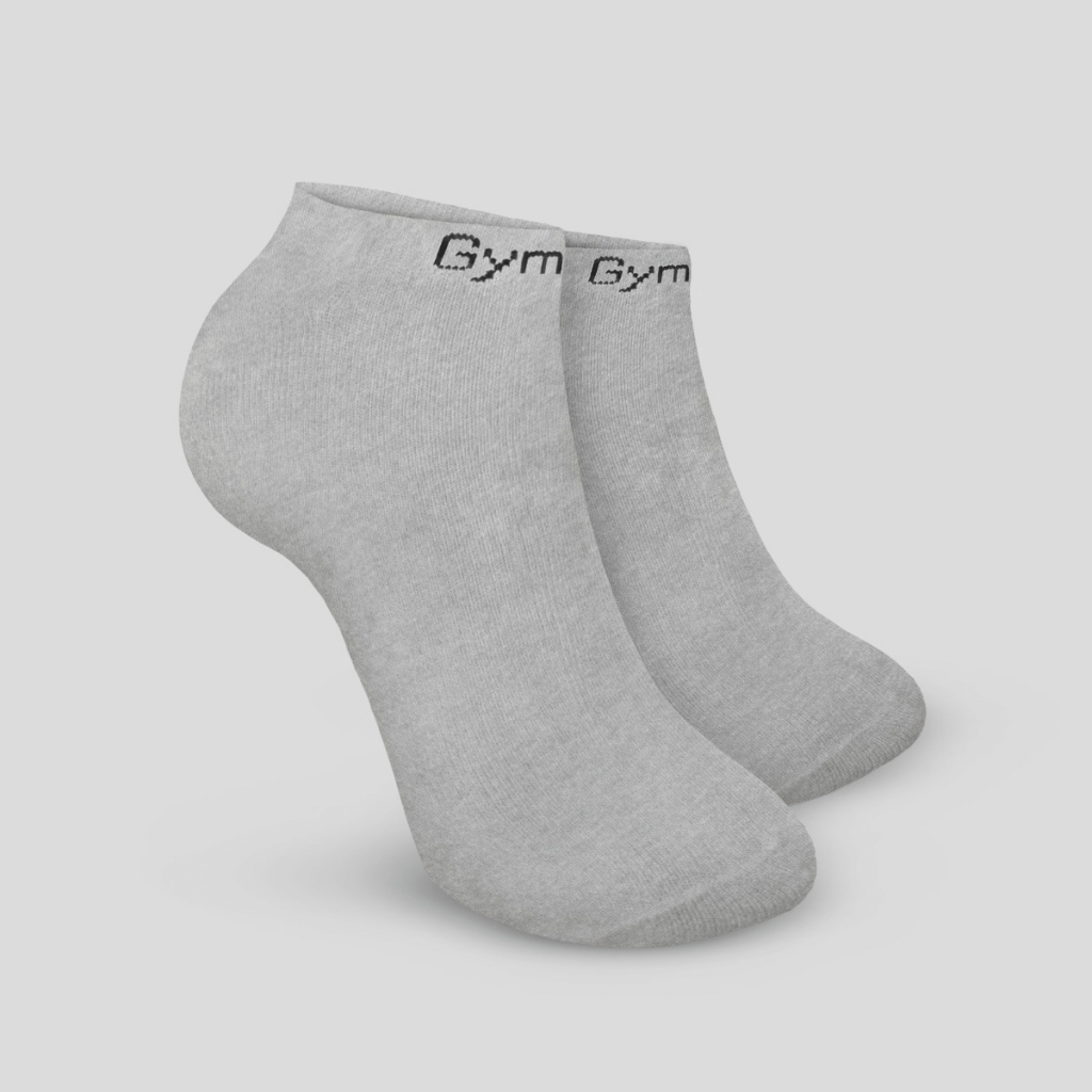 GymBeam ponožky Ankle Socks 3Pack Grey šedá