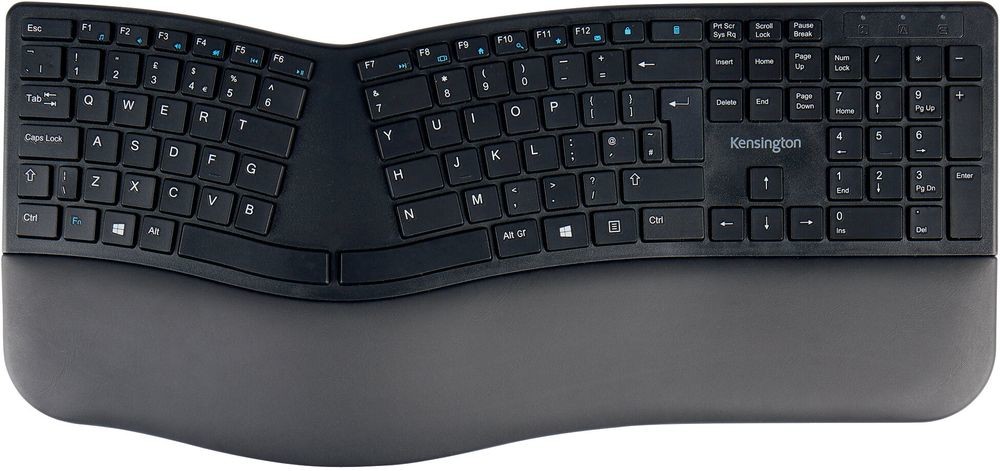 Kensington Pro Fit Ergo Wireless Keyboard K75401UK