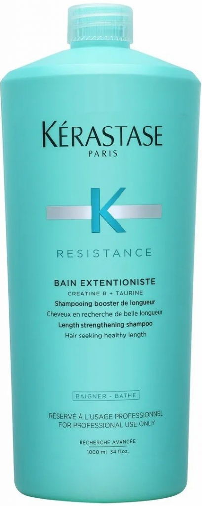 Kérastase Šampon pro růst vlasů a posílení od kořínků Resistance Bain Extentioniste Length Strenghtening Shampoo 1000 ml