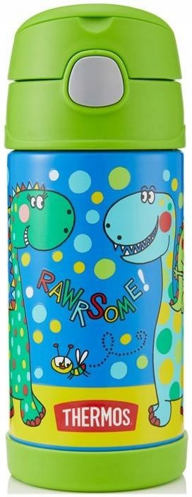 Thermos Dětská termoska s brčkem pirát 355 ml