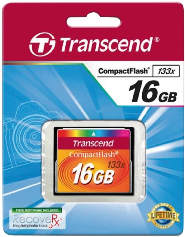 Transcend CompactFlash 16 GB TS16GCF133