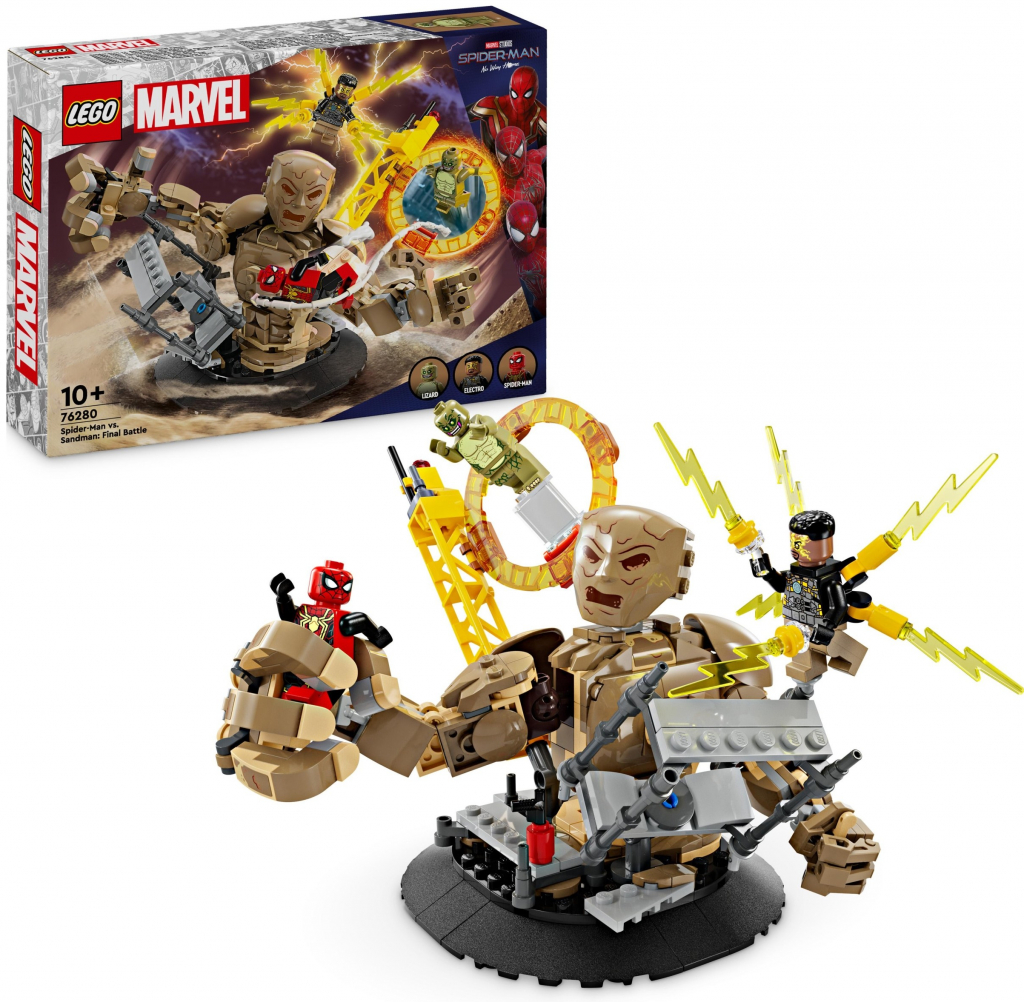 LEGO® Marvel 76280 Spider-Man vs. Sandman: Poslední bitva