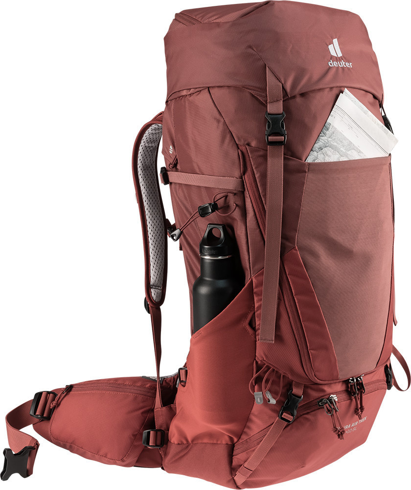 Deuter Futura Air Trek 45+10 SL červený