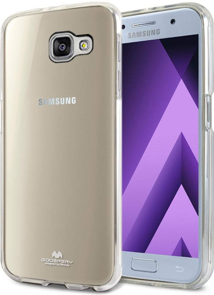 Pouzdro MERCURY JELLY Samsung A320 GALAXY A3 2017 čiré