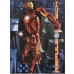 CONTRAST Fleece deka Iron man 120x160