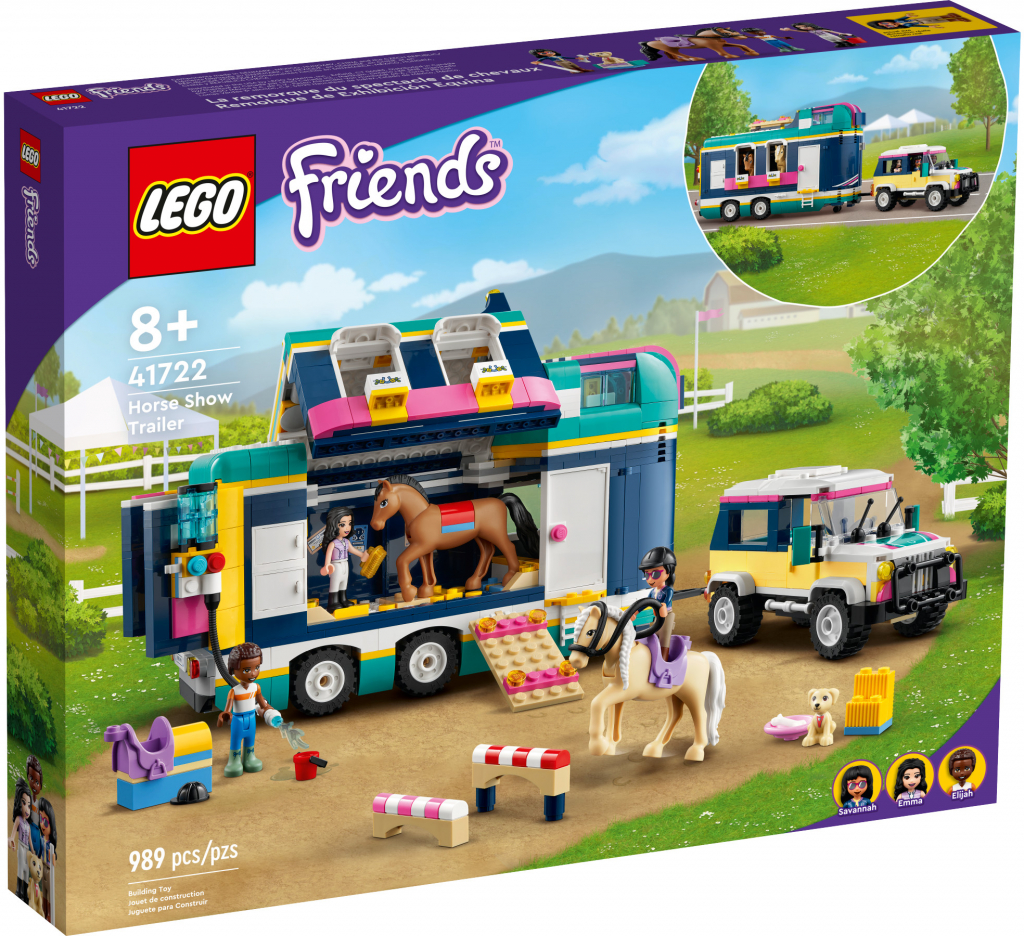LEGO® Friends 41722 Auto s přívěsem pro koně