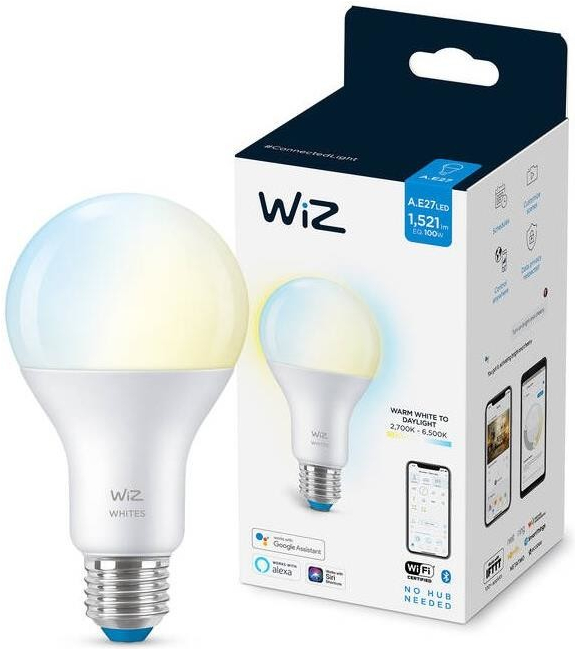 Philips WiZ Chytrá LED žárovka E27 WiZ A67 13W 100W 2700-6500K WiFi stmívatelná