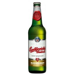 Budvar 10° 0,5 L sklo
