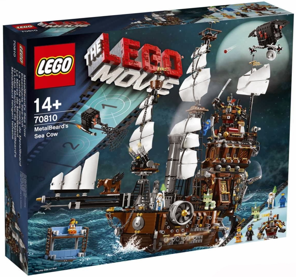 LEGO® Movie 70810 Kovovousova loď Mořská kráva