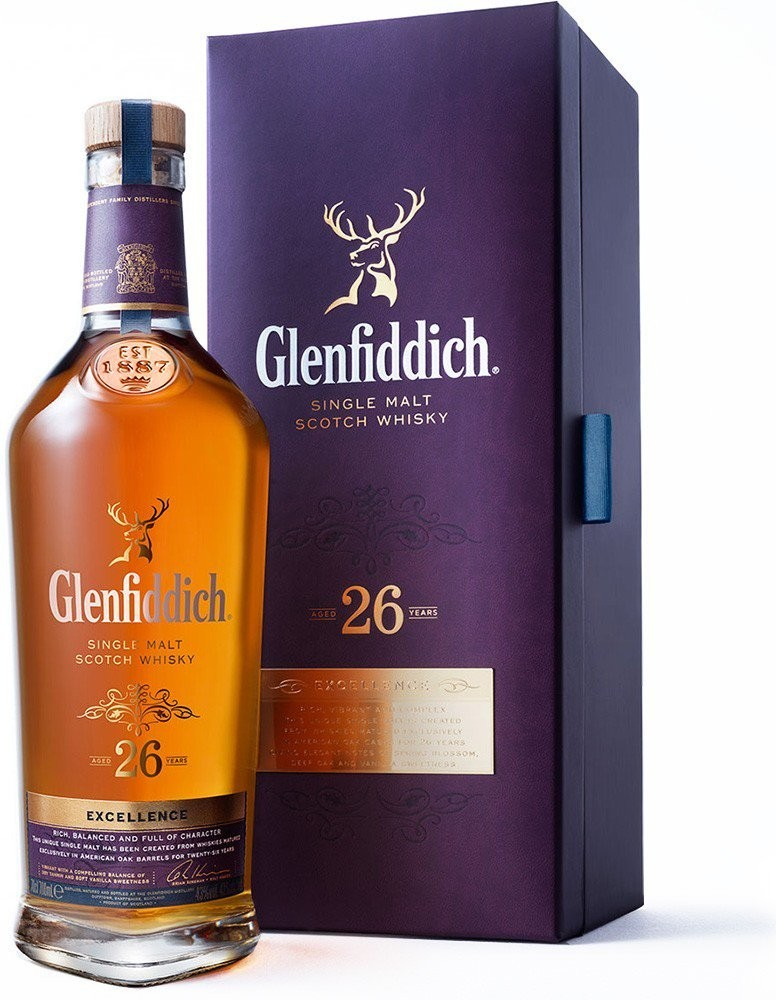 Glenfiddich 26y 43% 0,7 l (kazeta)